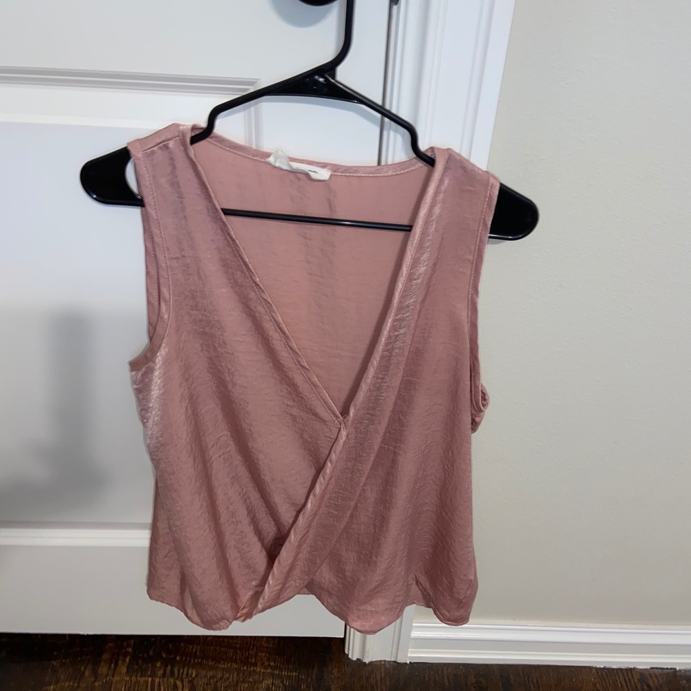Criss cross tank top